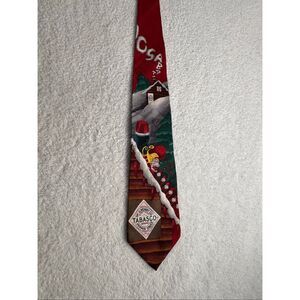 Tabasco Men's Silk Christmas Tie